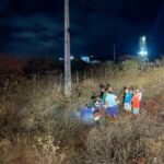 Motociclista fica ferido em acidente na BA-411 sendo socorrido pelo grupo Águia Resgate