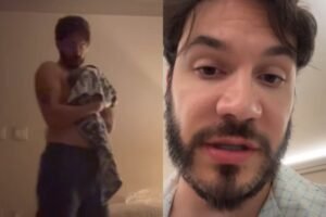 Eliezer conta que fez cateterismo e ficou na UTI antes de filho nascer
