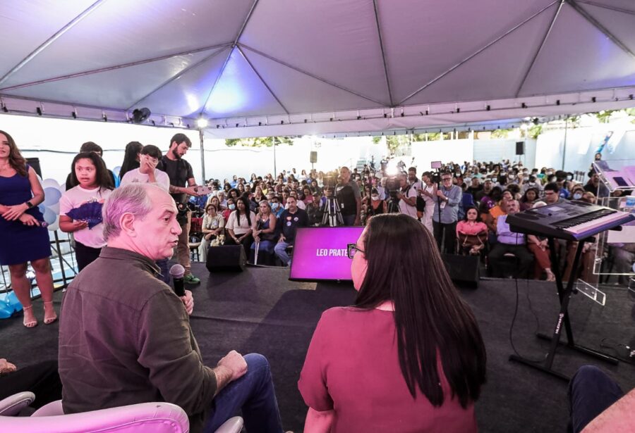 Em Salvador, Ciro Gomes e Ana Paula ressaltam políticas públicas para pessoa com deficiência