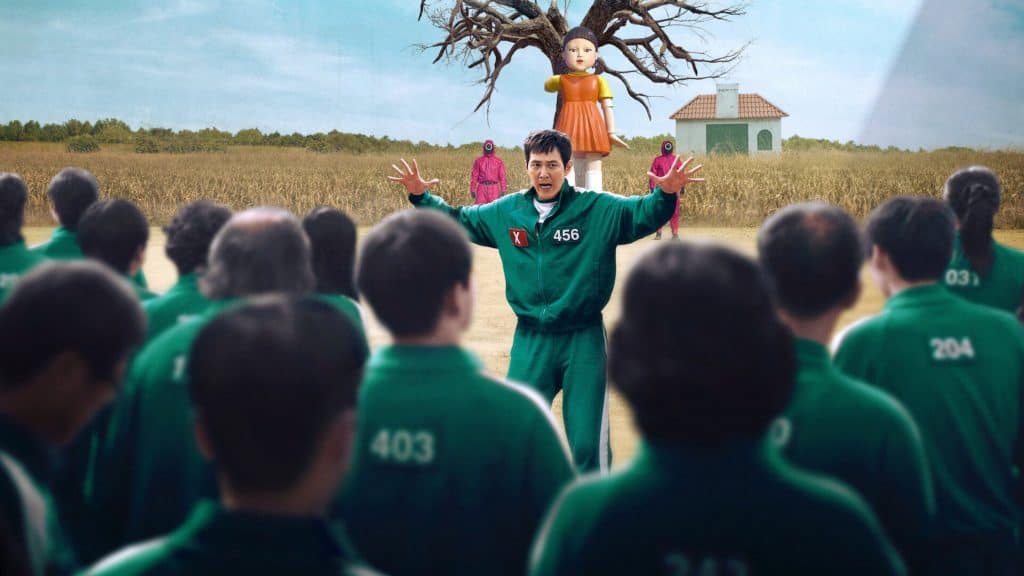 Jogador Seong Gi-hun, de número 456, em Round 6