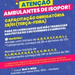 Prefeitura realiza capacitação obrigatória para ambulantes que atuarão no 2 de Fevereiro e no Carnaval de Salvador