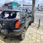 Motorista embriagado é preso após fugir de blitz e provocar acidente em Feira de Santana