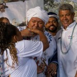 Margareth Menezes participa dos festejos de Iemanjá em Salvador