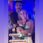 Cissa Guimarães e Denny Denan vivem romance no verão de Salvador