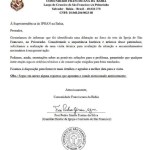 Frei informou sobre problema no teto da Igreja de São Francisco ao Iphan