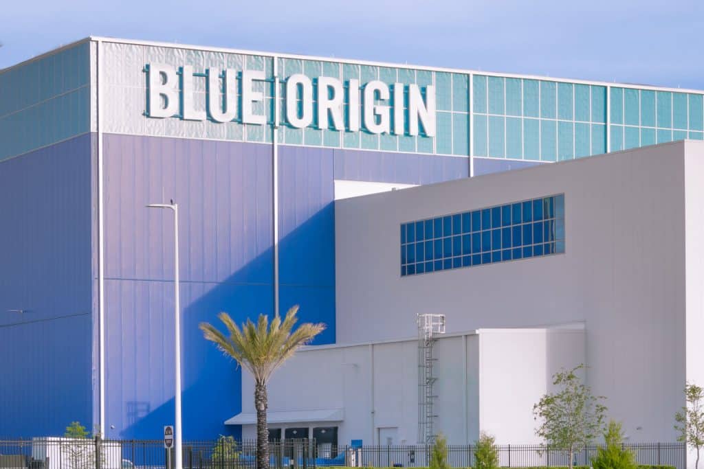 Fachada da Blue Origin