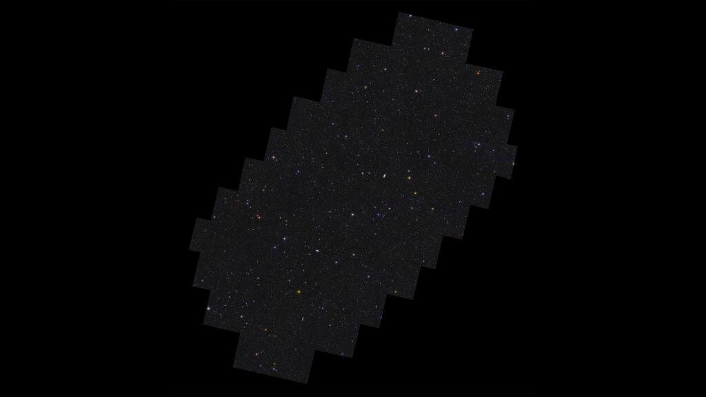 Imagem da região Euclid Deep Field South