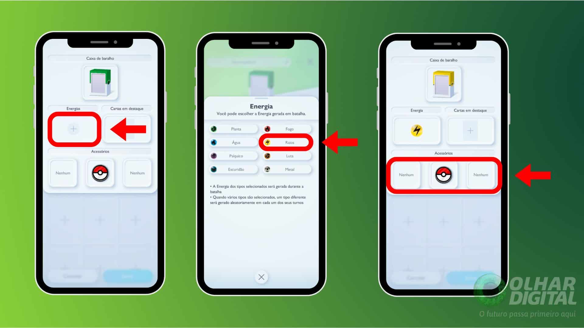 Montando um Deck no Pokémon TCG Pocket