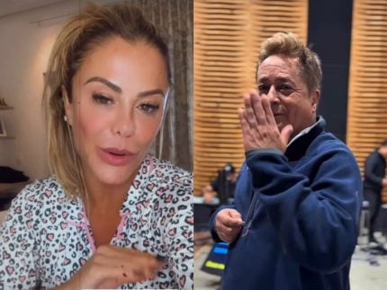 Poliana Rocha conta que acorda de madrugada para orar por novo DVD de Leonardo