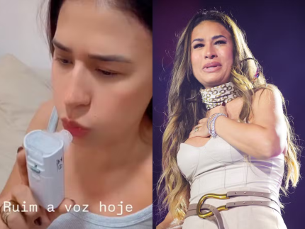 Sem voz, Simone Mendes chora durante show: “Uma das piores coisas para o artista”