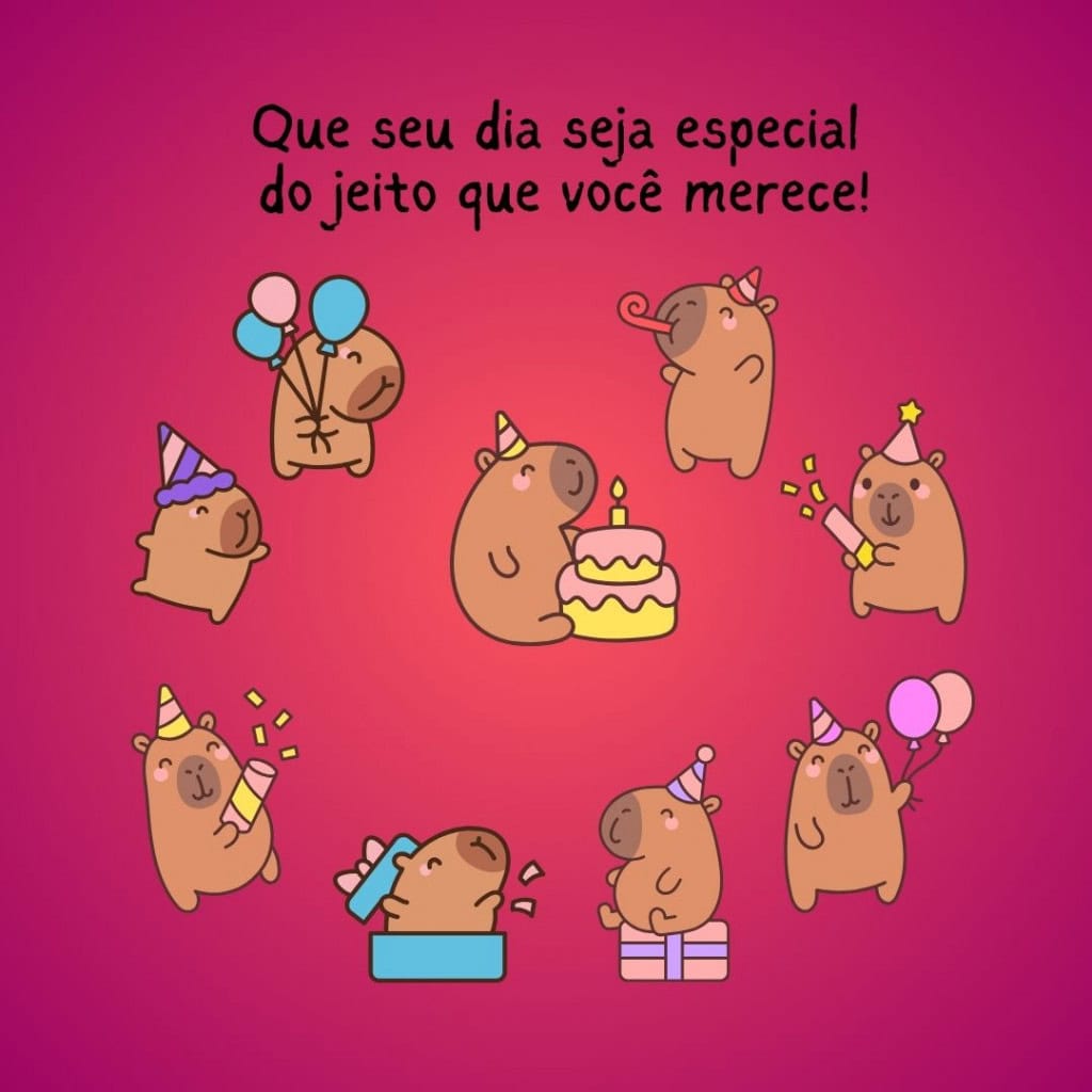 Cartão de feliz aniversário para amigo