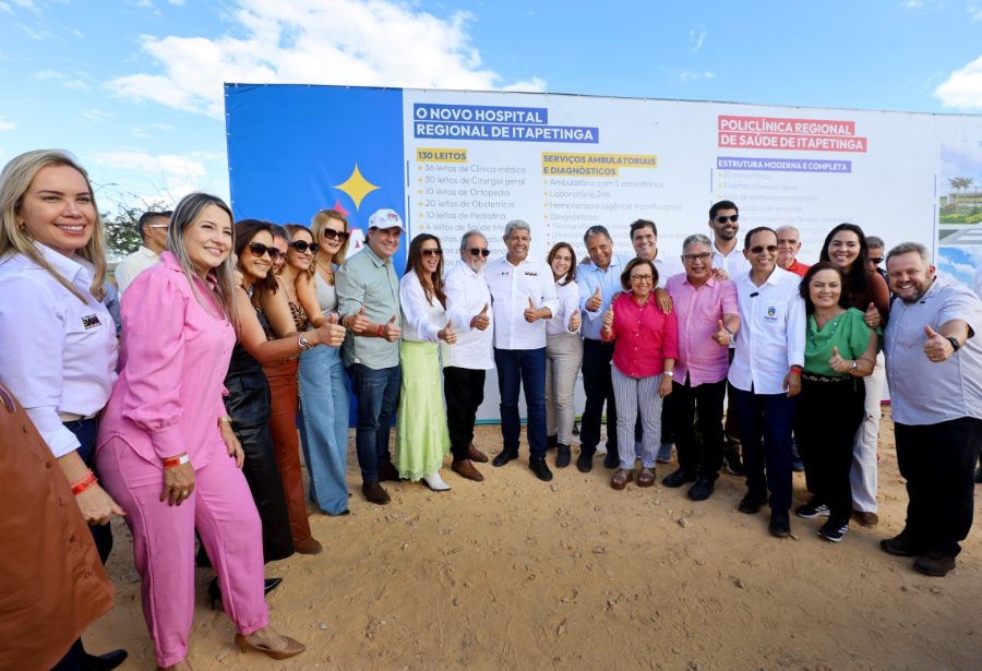 Governo do Estado anuncia construção do Hospital Regional e assina ordem de serviço da Policlínica de Itapetinga