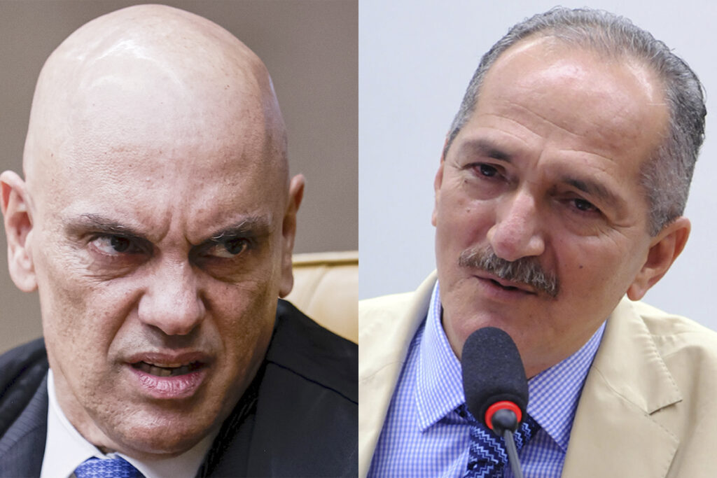 Moraes discute com Aldo Rebelo em audiência: "Vai sair daqui preso"