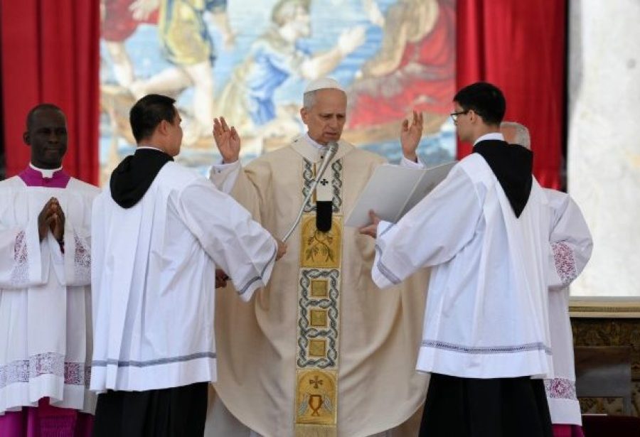 Papa tem de defender a Igreja sem ser líder solitário, diz Leão 14 em homilia