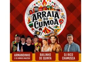 Segunda edição do Arraiá do Cumoa acontece no dia 30 de maio na AABB