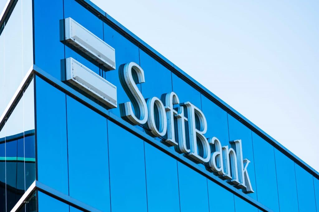Fachada da empresa SoftBank