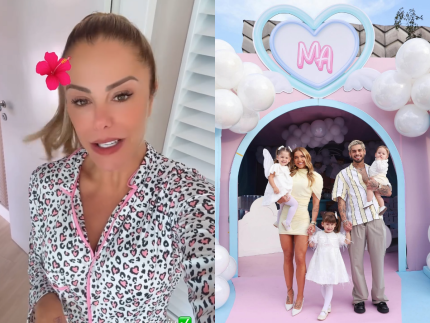 Saiba o que Poliana Rocha achou da megafesta de aniversário da neta, Maria Alice