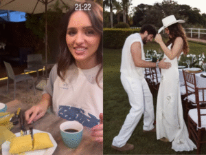 Grávida, Rafa Kalimann brinca com desejo por pamonha e recebe mimo de Nattan