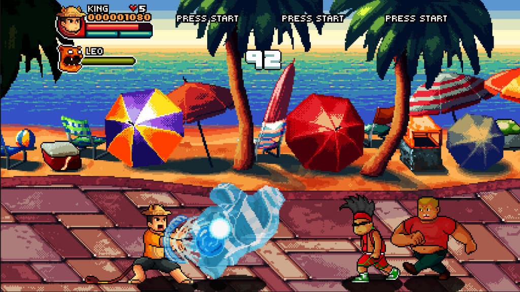 Game remete aos estilo retro pixel-art 16bits