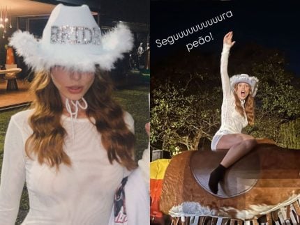 Giovanna Lancellotti curte despedida de solteira antes de se casar com Gabriel David