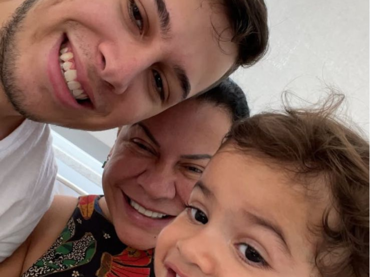 João Gustavo, Dona Ruth e Leozinho - Foto: Reprodução/Instagram João Gustavo, Dona Ruth e Leozinho - Foto: Reprodução/Instagram