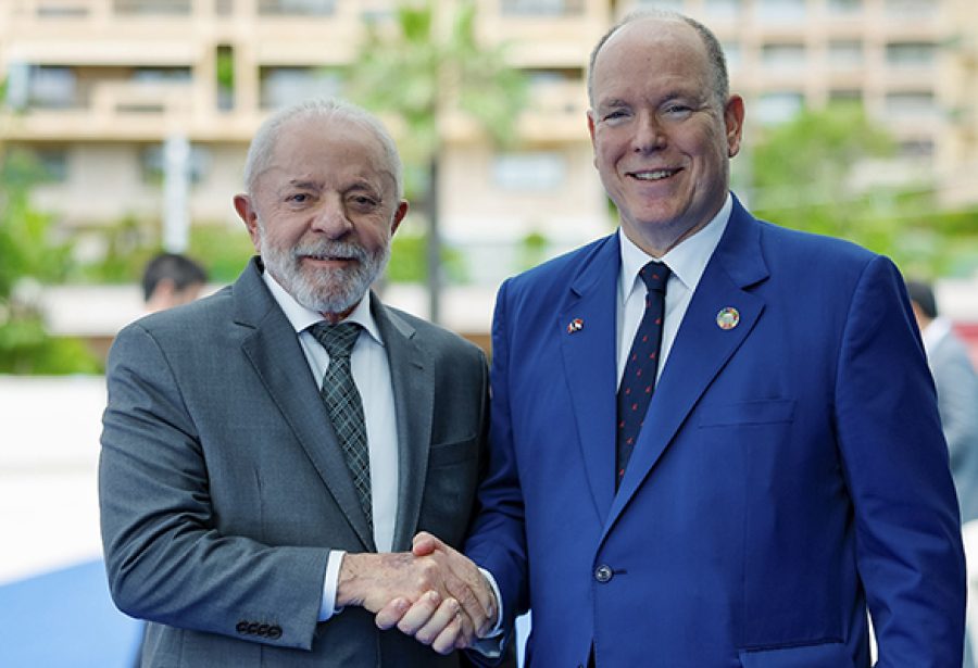 Lula inicia em Mônaco agenda ambiental na Europa