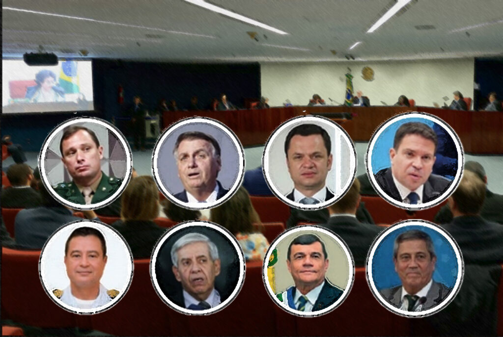 STF começa interrogatórios de réus da trama golpista nesta 2ª