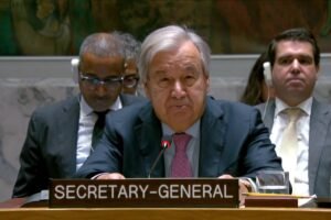 Secretário-geral da ONU diz que bombardeio dos EUA é virada perigosa