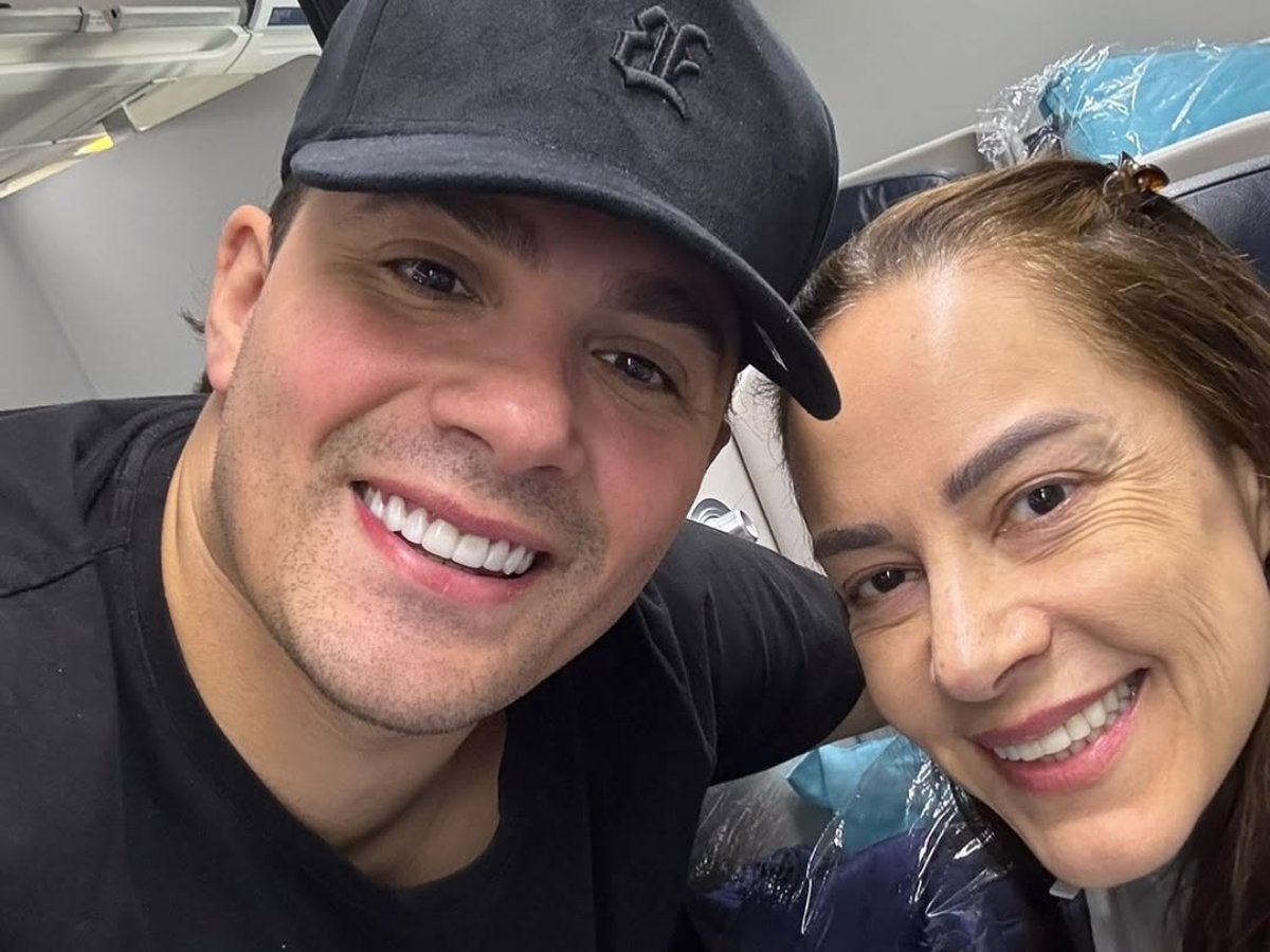 Silvia Abravanel e Gustavo Moura - Foto: Reprodução/Instagram Silvia Abravanel e Gustavo Moura - Foto: Reprodução/Instagram