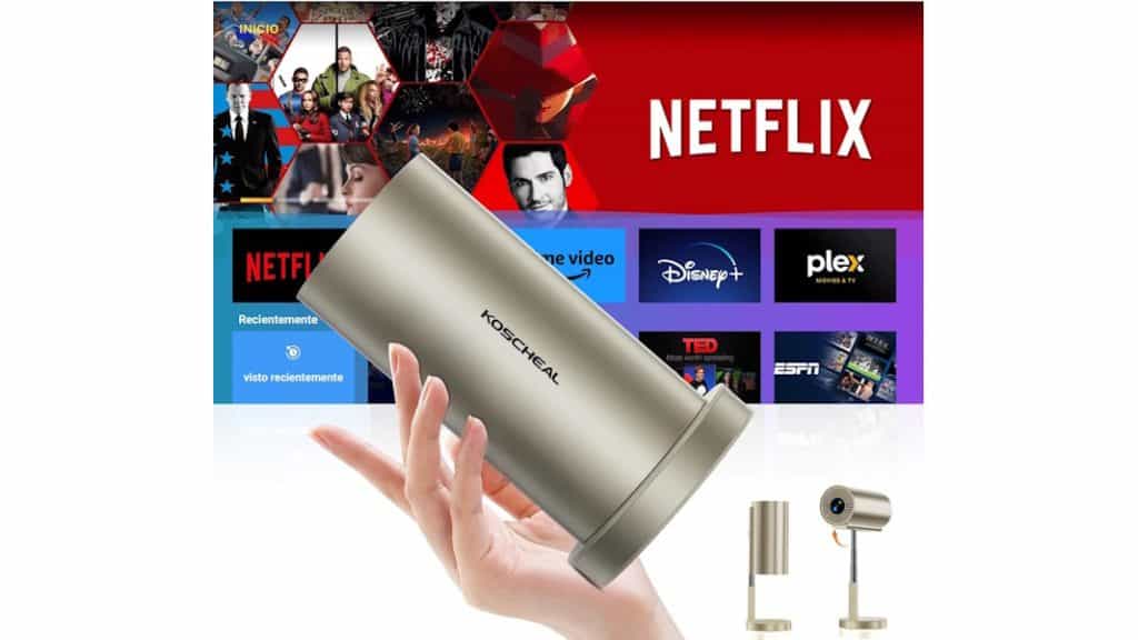 Projetor portátil Kosheal Omos-8