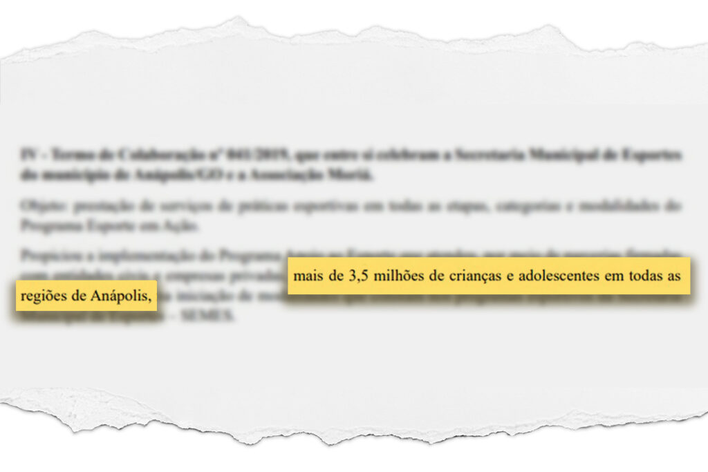 ONG que abocanhou R$ 53 mi em emendas de parlamentares do DF diz atender 3,5 milhões de jovens em cidade com 398 mil habitantes