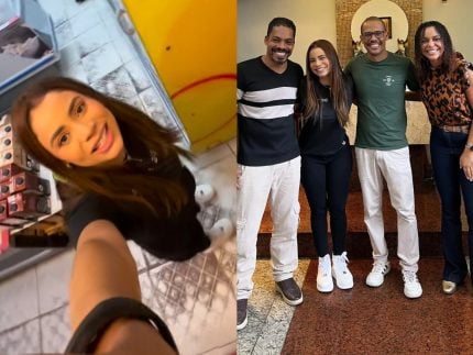 Lexa visita padaria onde trabalhou há 13 anos e igreja que cantava antes da fama