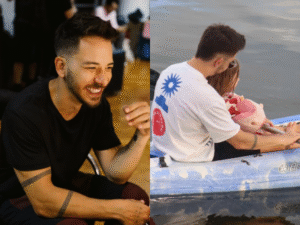 Junior Lima cancela recepção a fãs em camarim para proteger a saúde da filha