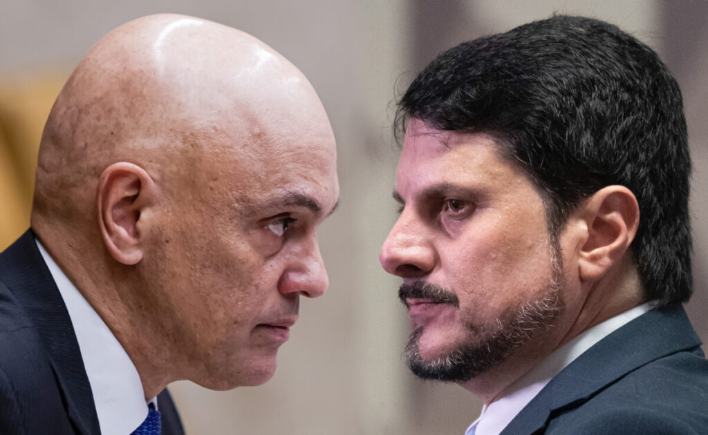 Oposição quer Senado "firme" contra Moraes após tornozeleira em Do Val