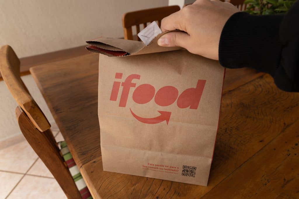 Embalagem do iFood