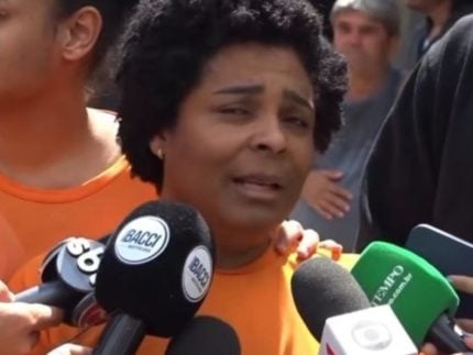 Viúva de gari morto por empresário clama por justiça: “Me devolveram no caixão”