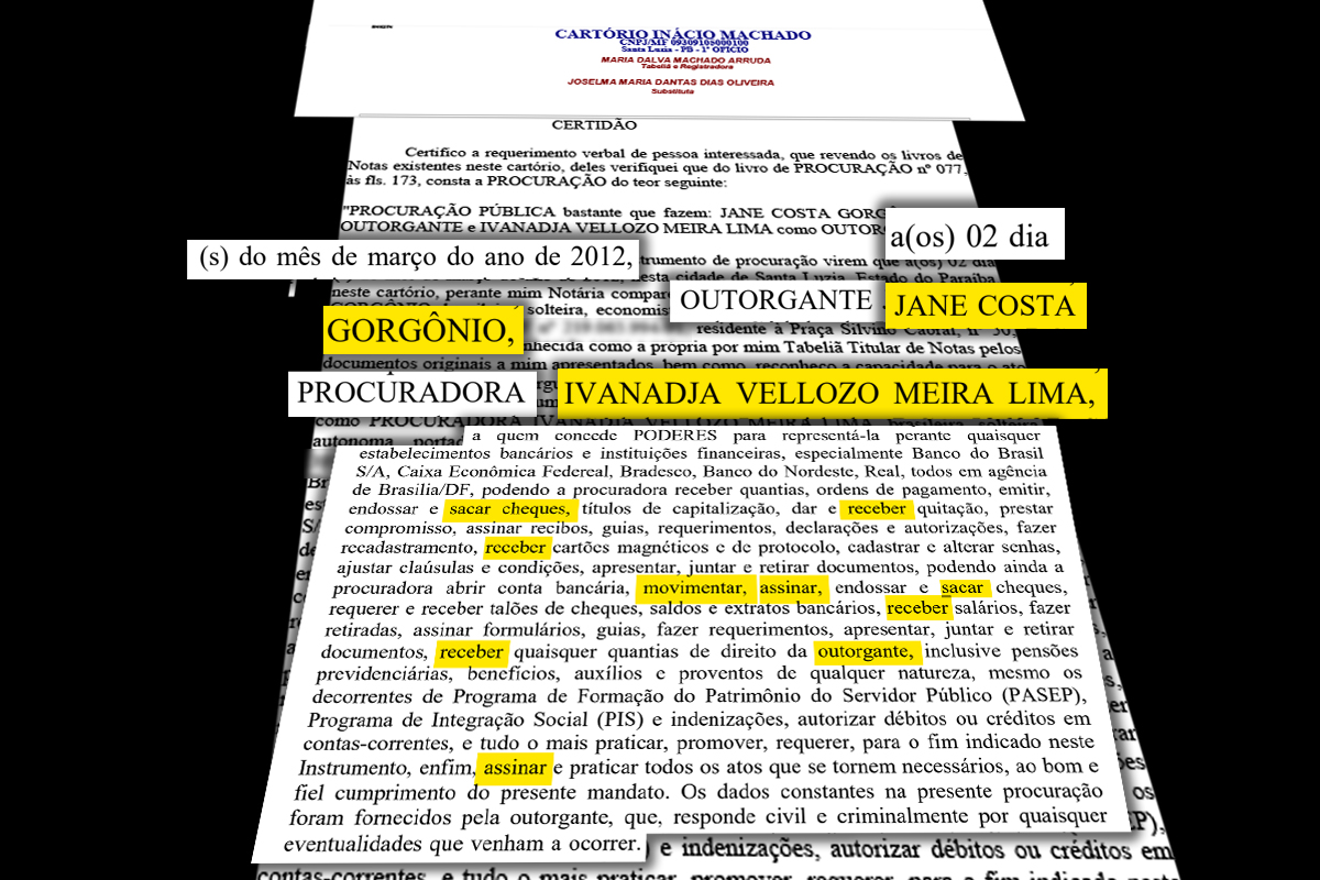 Procuração Jane Costa Gorgônio