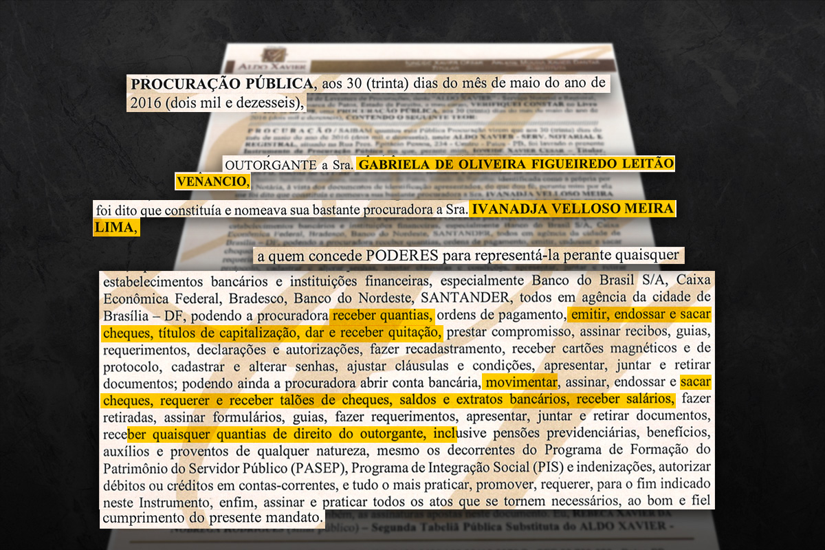 Procuração Gabriela de Oliveira Figueiredo Leitão Venâncio