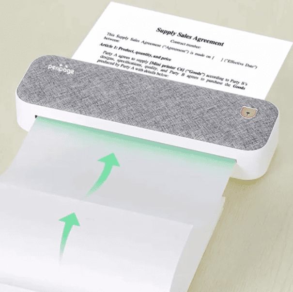 Impressora Térmica XD Mega Imports é compatível com Android e iOS e suporta a largura de papel de 2''/3''/4'