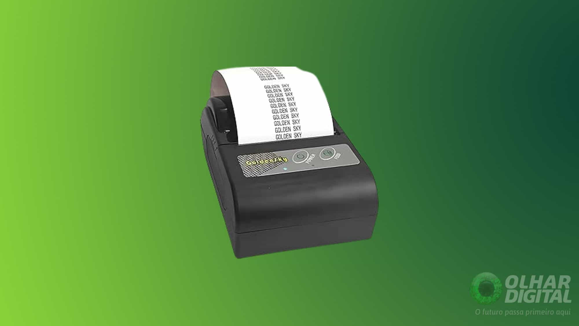 Mini-impressora GS-MTP5 da Goldensky