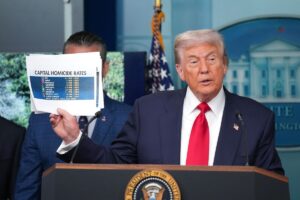Trump cita Brasília ao anunciar plano contra crimes em Washington D.C.