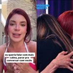 Gkay comenta reconciliação com Tata Werneck: “Perdoar