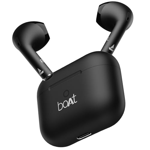 boAt Fone de Ouvido Sem Fio Bluetooth Airdopes Alpha Preto