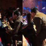 O amor está no ar! Felipe Araújo se ajoelha e dedica música para noiva em gravação de DVD