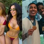 Amiga de Virginia, Duda Freire é vista de mãos dadas com assessor de Vini Jr no Marrocos