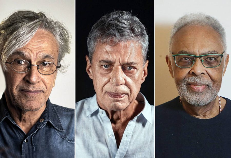 Caetano, Chico e Gil participarão de protesto contra anistia e PEC da Blindagem no domingo