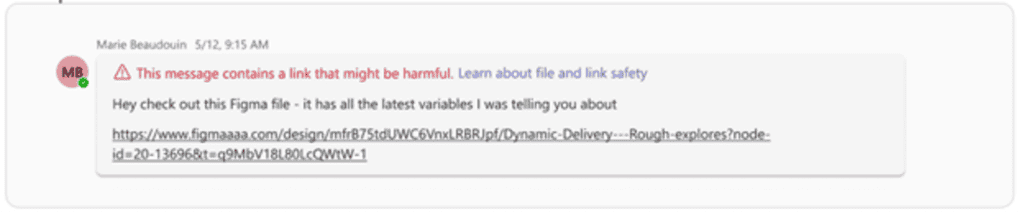 microsoft teams alerta link