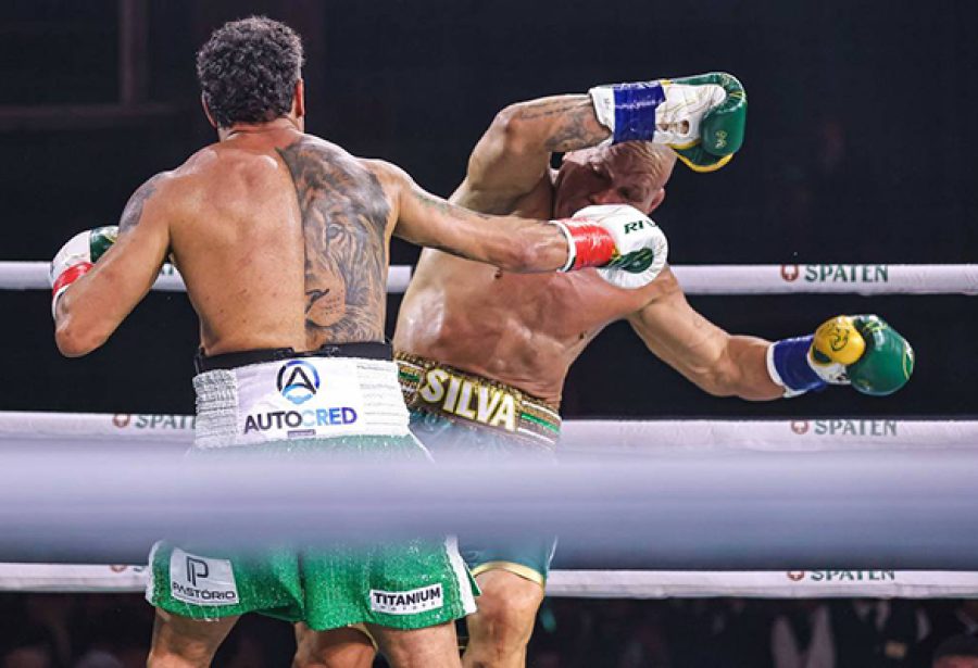 Luta entre Popó e Wanderlei Silva termina em confusão generalizada; veja vídeo