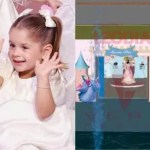 Maria Flor fez pedido especial para festa de aniversário inspirada na Cinderela; saiba qual