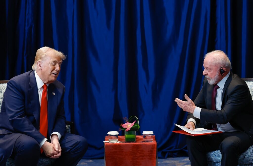 Trump parabeniza Lula por 80 anos e diz que reunião foi "ótima"